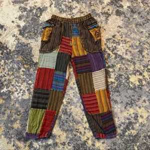 Patchwork Hippie Pants